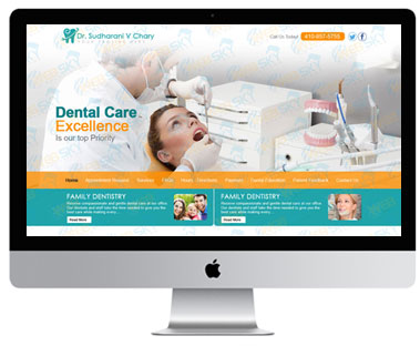 Wordpress Dental Care Website.